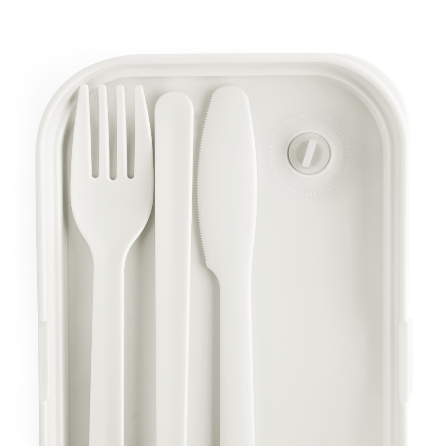 Monochrome Geometric Swirl Bento Lunch Box | Portable Meal Container